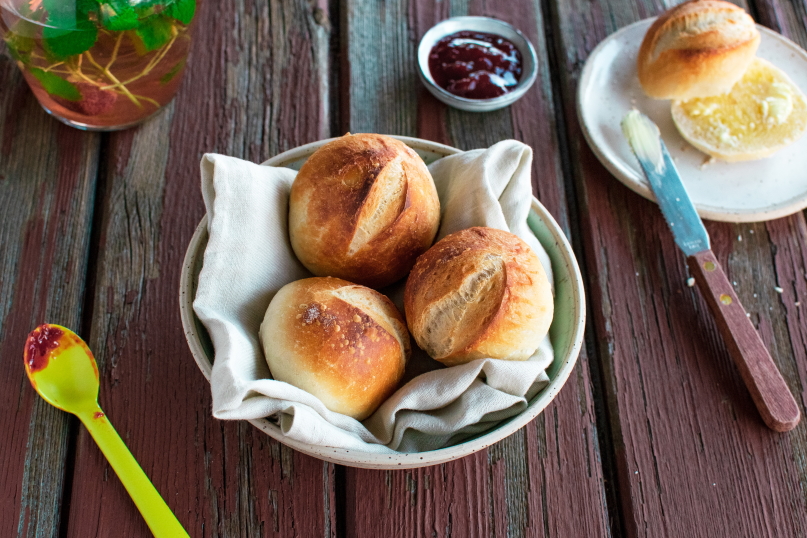 Wie vom Bäcker: Brötchen selber backen - Familien-Essen